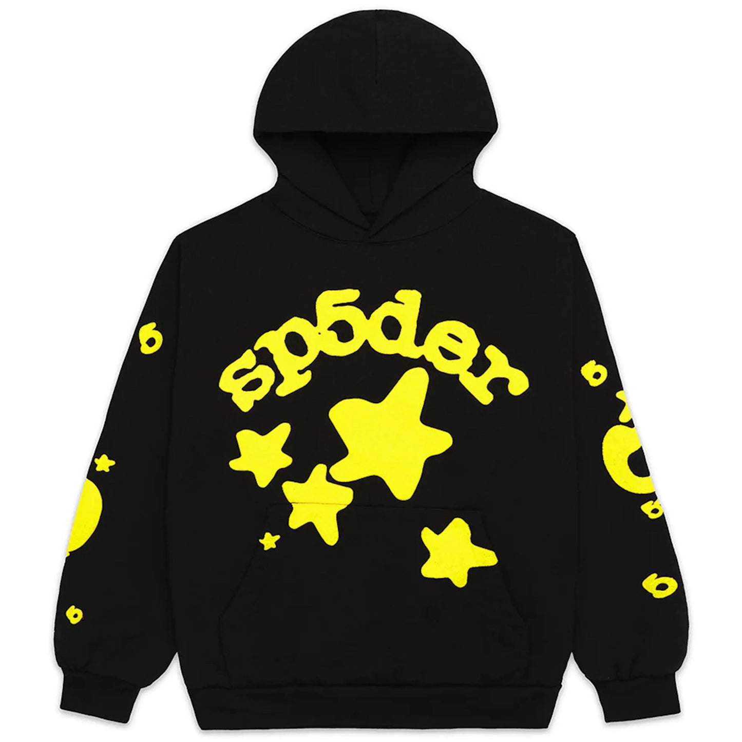 Sp5der Beluga Onyx Yellow Hoodie