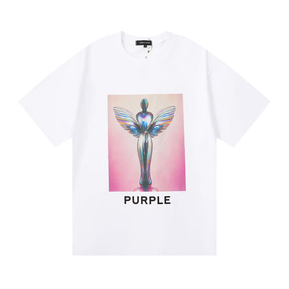 Street style Purple Brand T-shirt