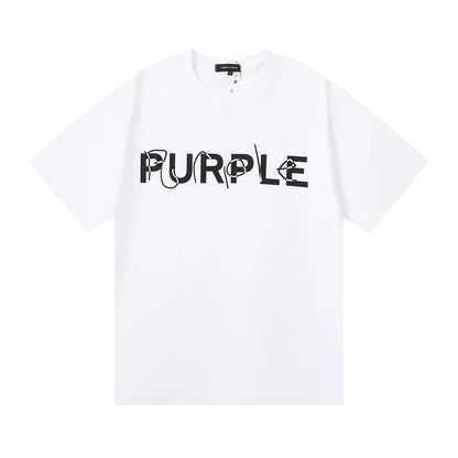 Street style Purple Brand T-shirt