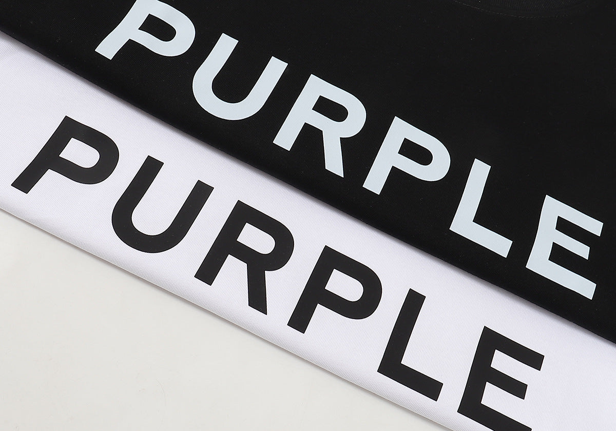 Street style Purple Brand T-shirt