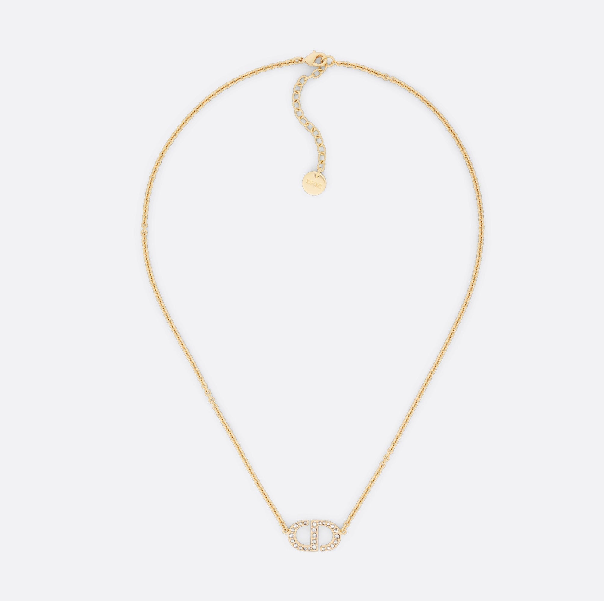 18K Petit Dior Diamonds Necklace