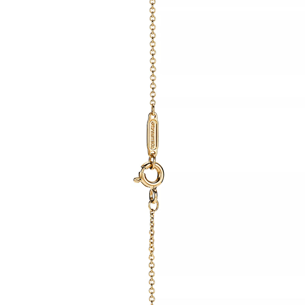 18K Return to Tiffany Mini Double Heart Necklace
