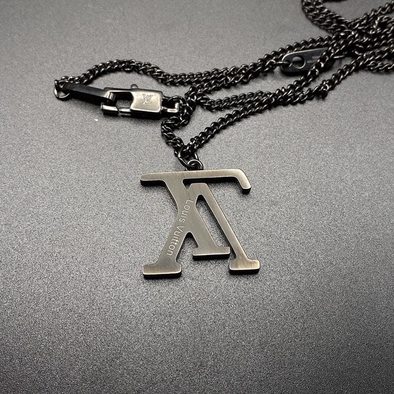 18K Louis Vuitton Upside Down Necklace