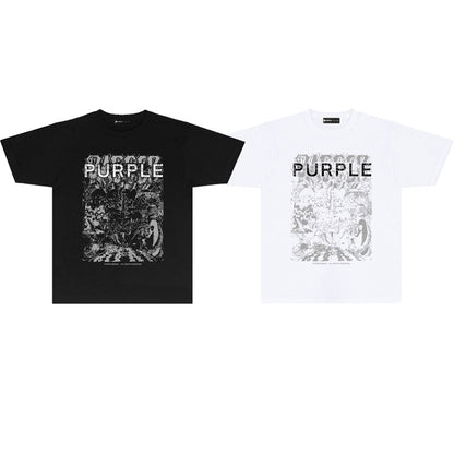 Street style Purple Brand T-shirt