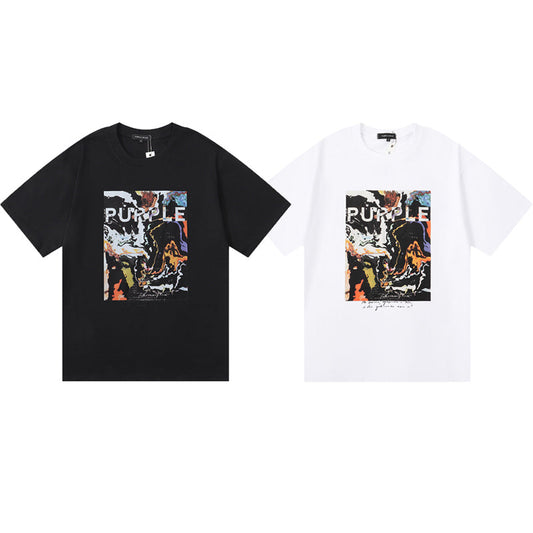 Street style Purple Brand T-shirt