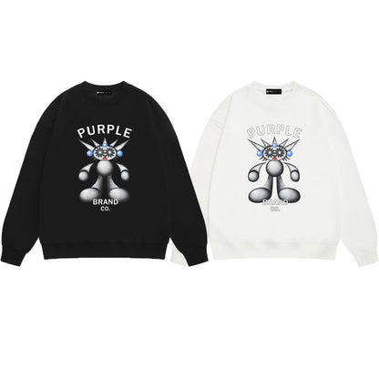 Street style Purple Brand sweatshirts