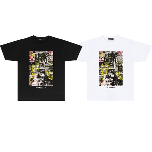 Street style Purple Brand T-shirt