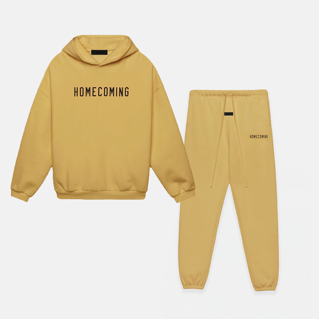 Homecoming Heavy Hoodie / Pants / Set - Yellow
