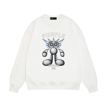 Street style Purple Brand sweatshirts