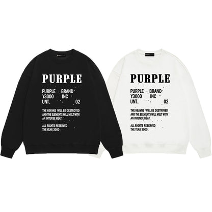 Street style Purple Brand sweatshirts