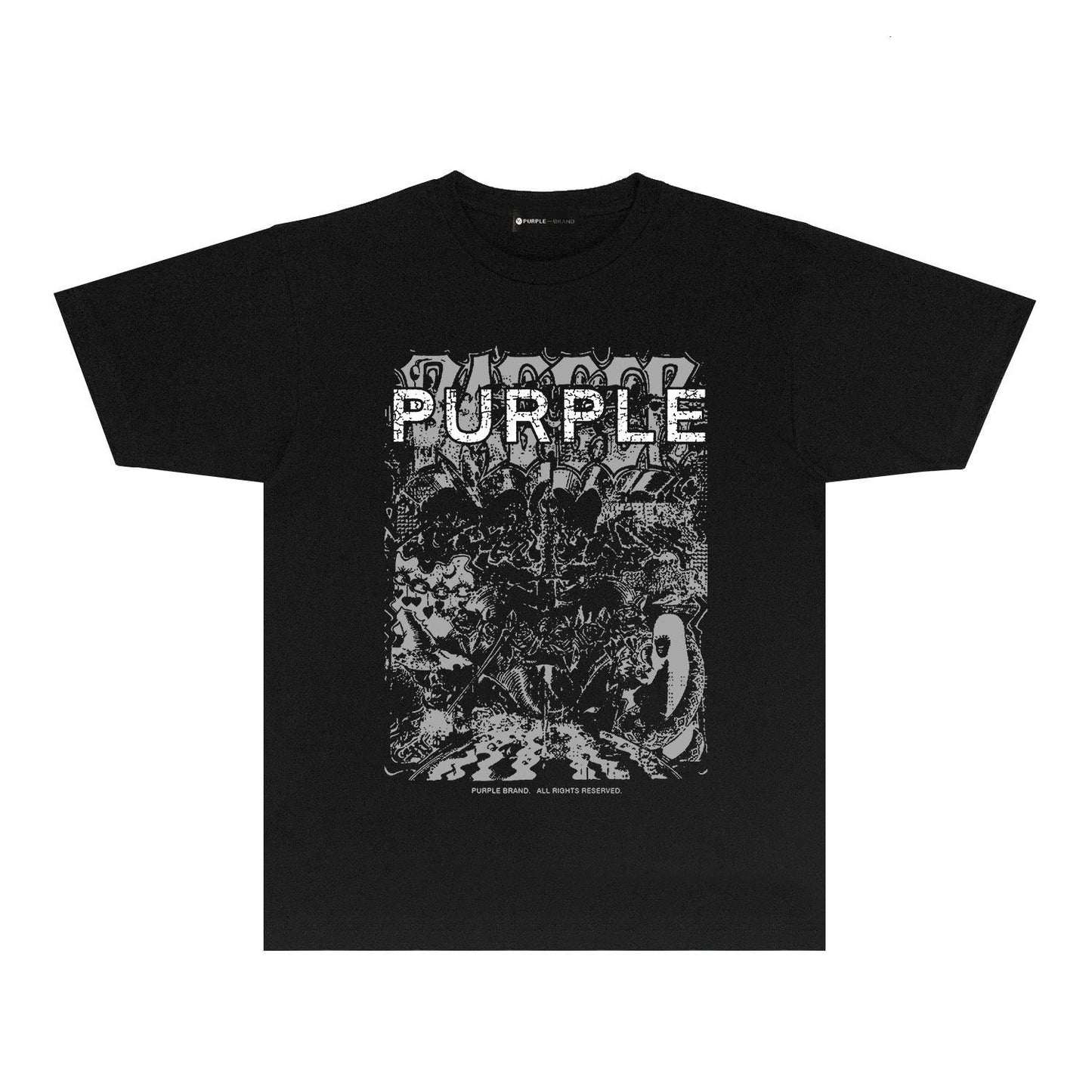 Street style Purple Brand T-shirt