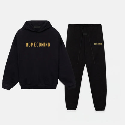 Homecoming Heavy Hoodie / Pants / Set - Black