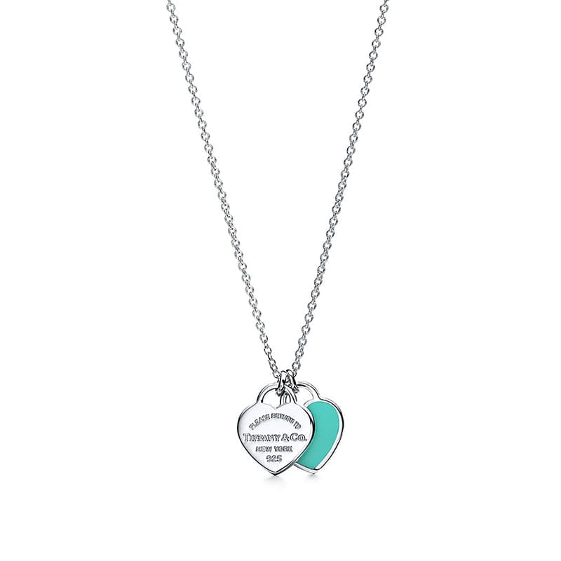 Blue Heart Necklaces