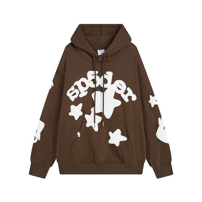 Sp5der Hoodie Loose Cotton