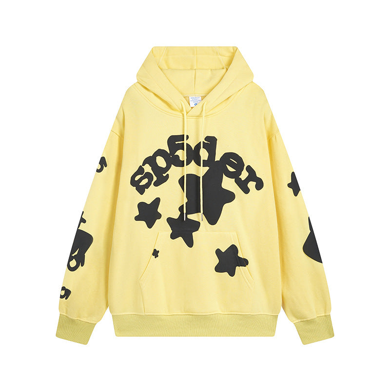 Sp5der Hoodie Loose Cotton