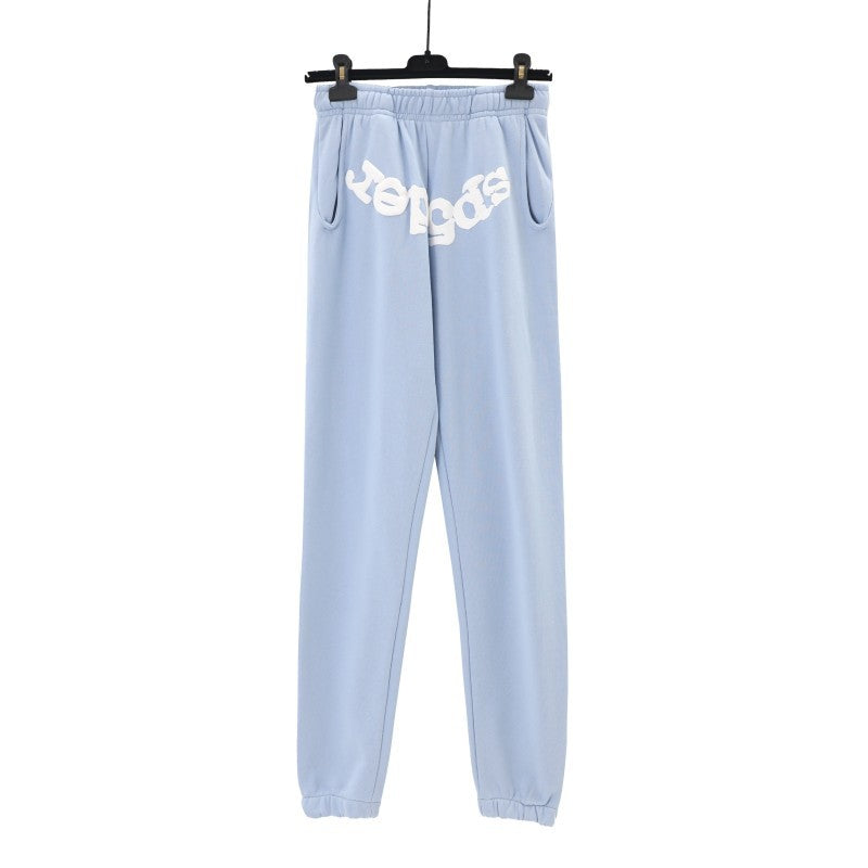 Sp5der Outfit:Hoodie/Sweatpants (Separate Purchase Options) Spider Web Three-Dimensional Foaming