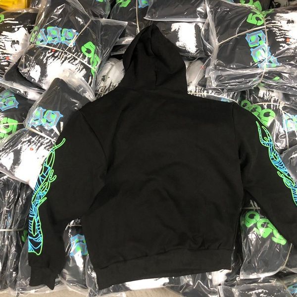 Sp5der Hoodie Logan Star Same Style