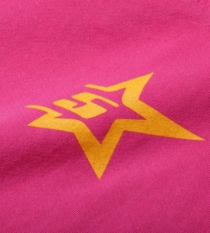 Sp5der P*nk Web Hoodie Pink