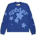 Sp5der Beluga HW Blue Long Sleeve Tee