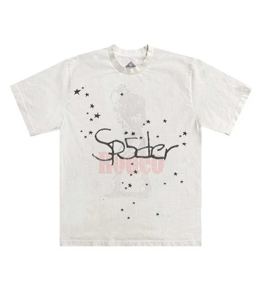 Travis Scott CJ x Sp5der Days Before Rodeo Tee II