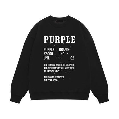 Street style Purple Brand sweatshirts