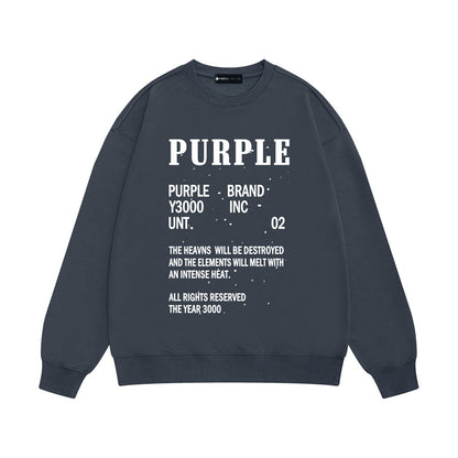 Street style Purple Brand sweatshirts