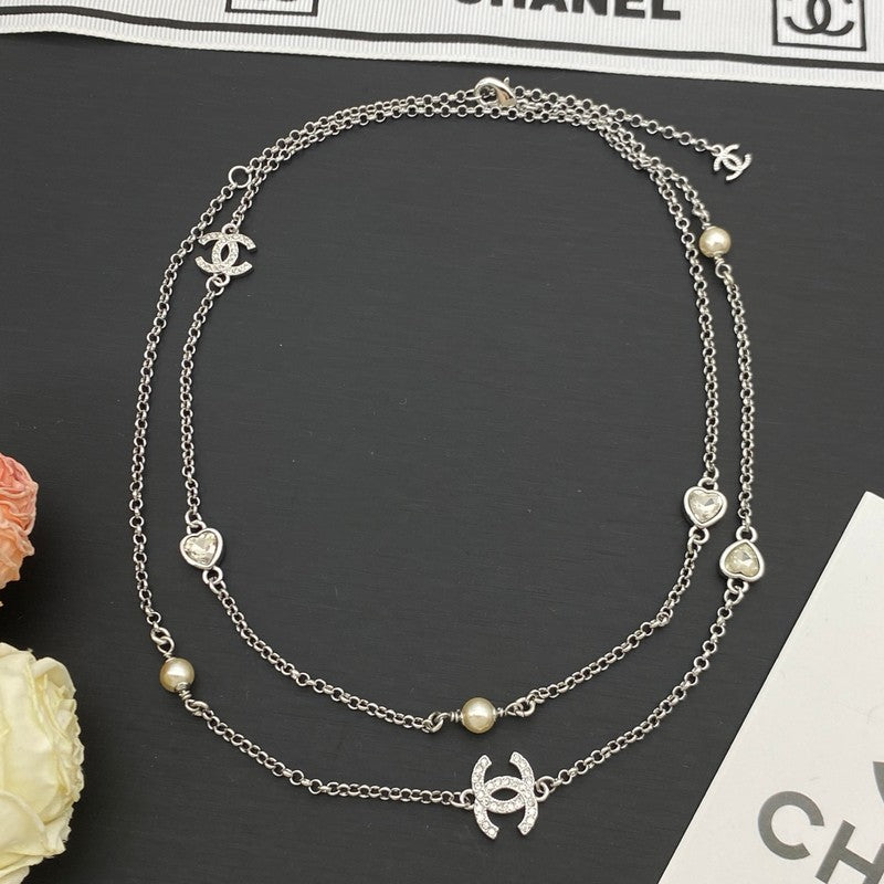 18K  Chanel Long Gold Necklace