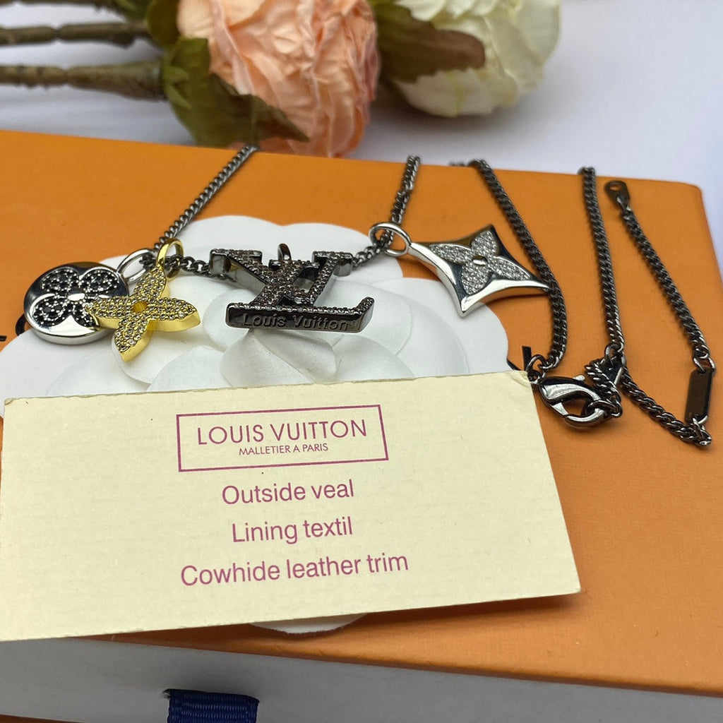 18K Louis Vuitton Turquoise Necklace