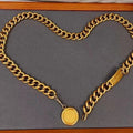 18K  Chanel Gold Vintage Necklace